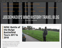 Tablet Screenshot of joedemadio.com